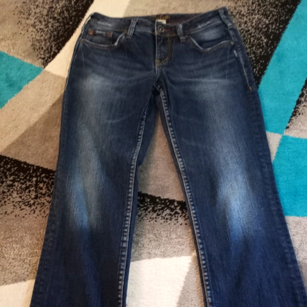 Silver jeans